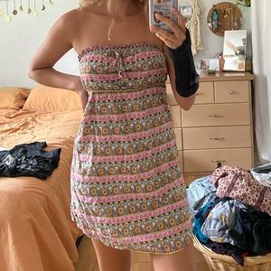 ROXY strapless dress